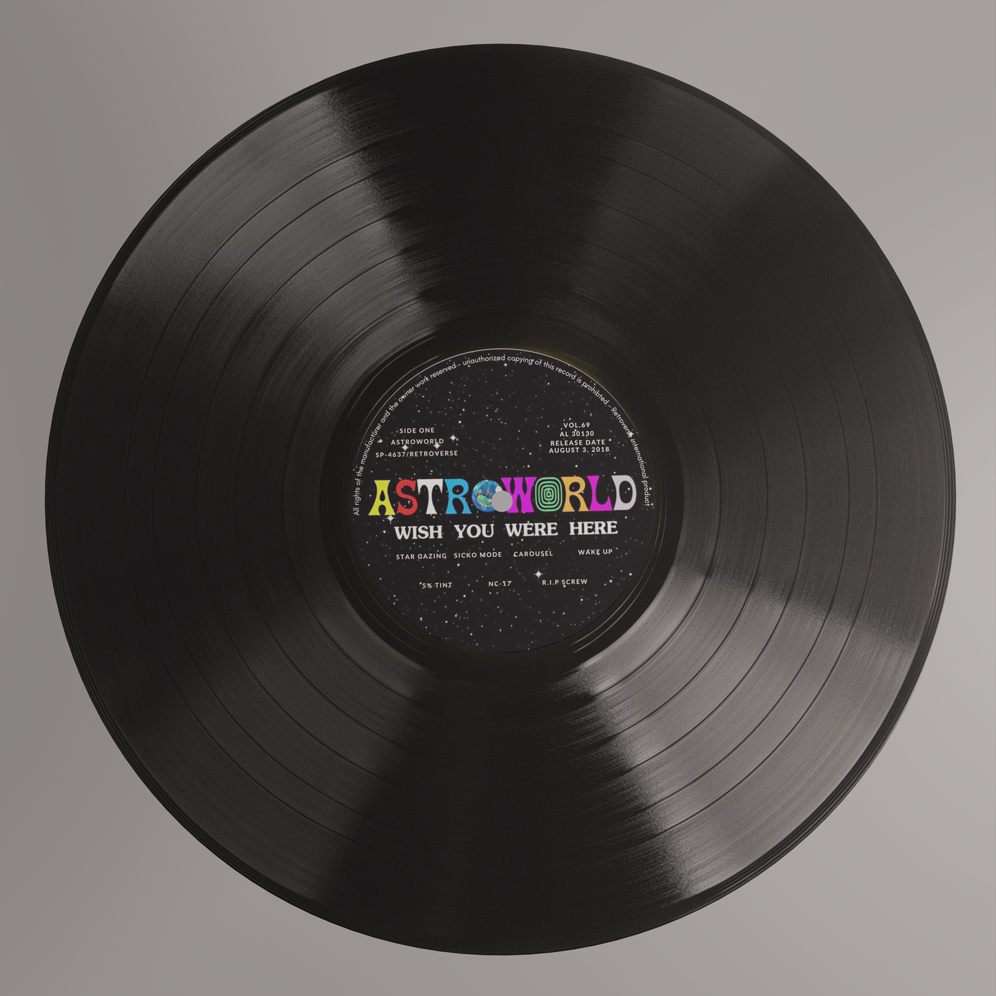 Astroworld Vinyl - Travis